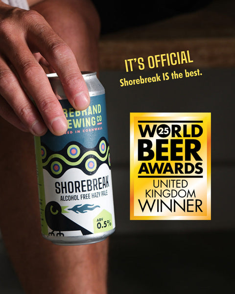 Shorebreak AF Hazy Pale Wins World Beer Award