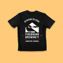 Load image into Gallery viewer, Firebrand Logo T-Shirt - Black
