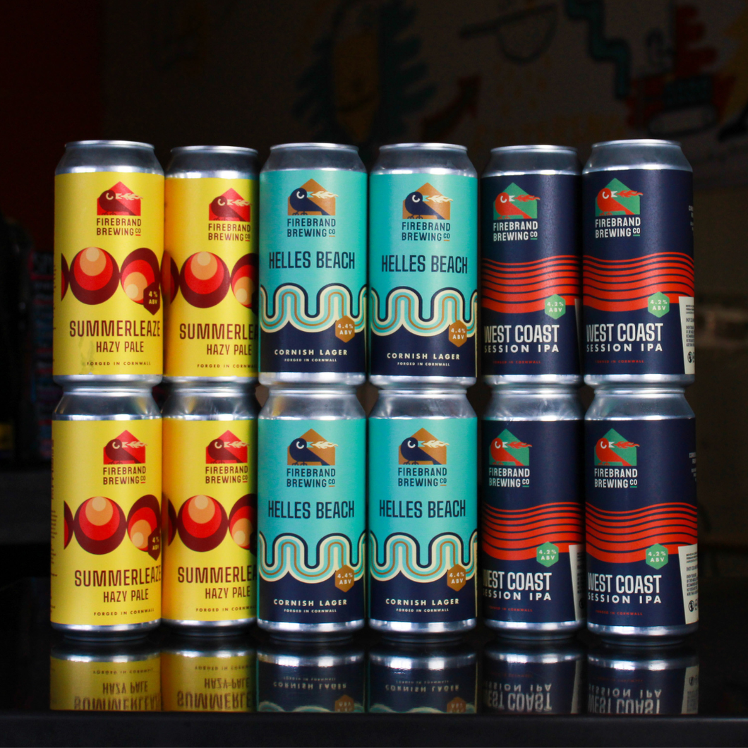 Core Beer | Mixed Case | Firebrand Brewing Co