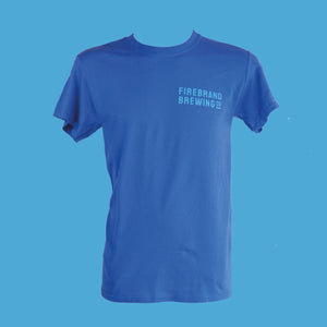 Firebrand Blue Surfing Bird T-Shirt